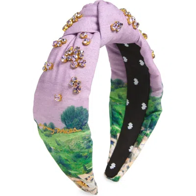 Lele Sadoughi X Gray Malin Provence Knotted Headband