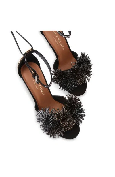 Kurt Geiger London Pompom Ankle Strap Sandal
