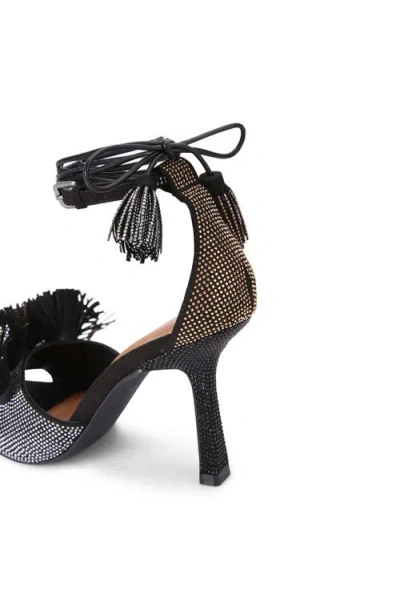Kurt Geiger London Pompom Ankle Strap Sandal