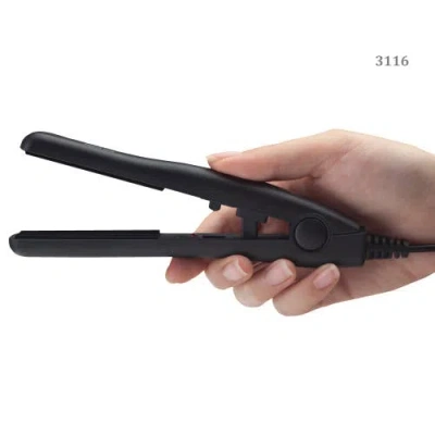 Jose Eber Petite 1/2 Inch Flat Iron Ceramic Floating Plates, Compact Styling