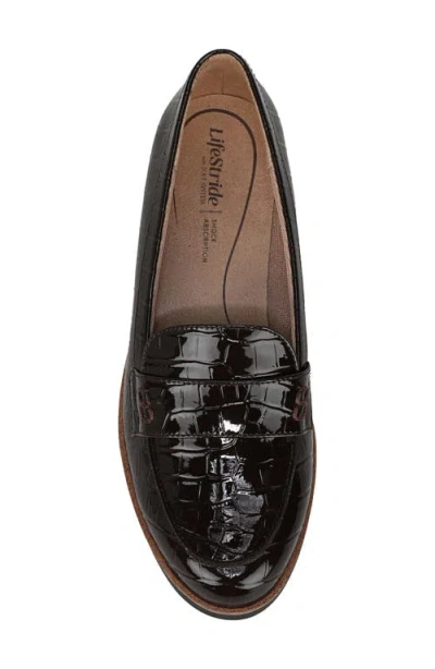 Lifestride Women's Zee Slip On Penny Loafers In Black