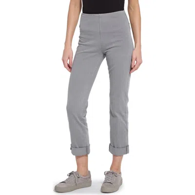 Lyssé Lysse Ntials Boyfriend High Rise Denim Jeans In Gray