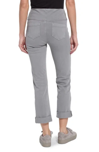 Lyssé Lysse Ntials Boyfriend High Rise Denim Jeans In Gray