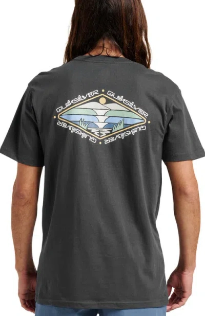 Quiksilver Men's Peak Day T-shirt In Gray