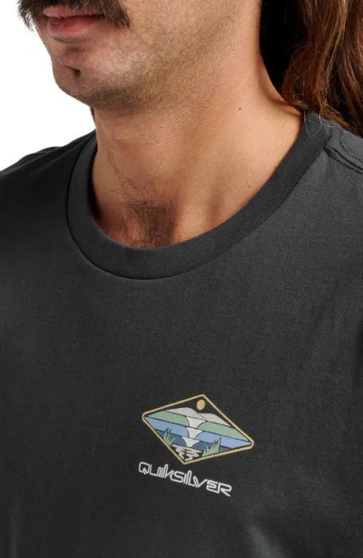 Quiksilver Men's Peak Day T-shirt In Gray