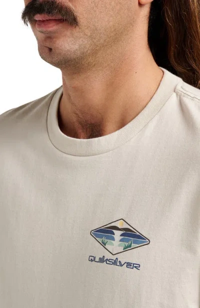 Quiksilver Men's Peak Day T-shirt In Neutral