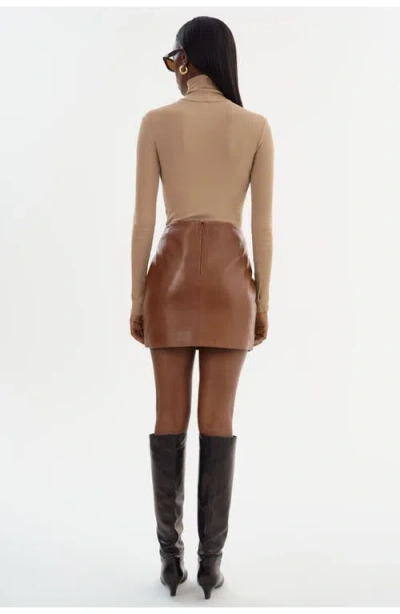 Lamarque Rowan | Leather Mini Skirt