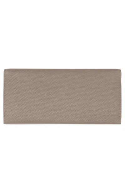 Longchamp Roseau Foldover Leather Wallet