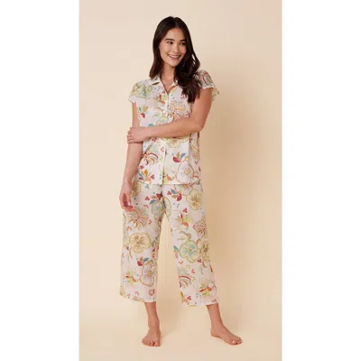 The Cat's Pajamas Luxe Pima Capri Pajama Set