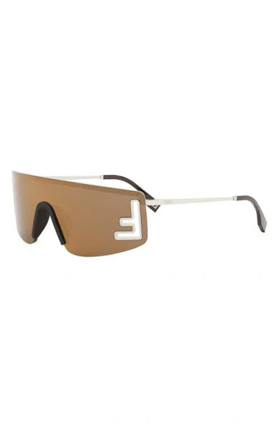 Fendi Sport Rectangular Sunglasses In Multi