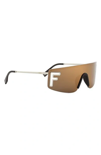 Fendi Sport Rectangular Sunglasses In Multi