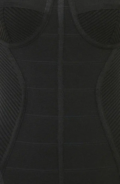 House Of Cb The Sculpt Halter Neck Bandage Minidress