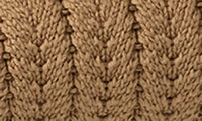 Coyuchi Casa Loma Organic Knit Throw Blanket In Brown