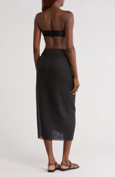Nordstrom Metallic Stripe Pareo