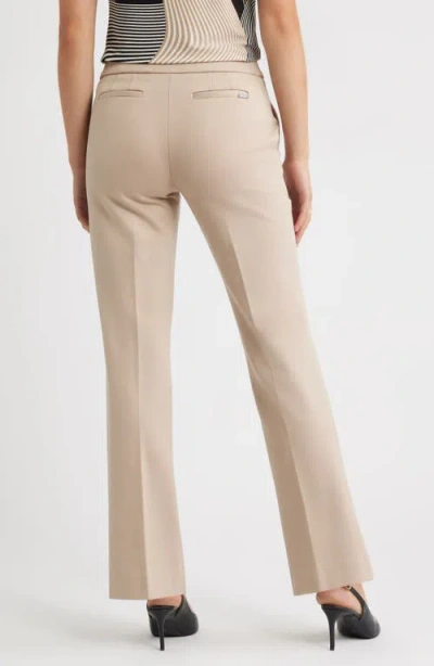 Anne Klein High Waist Pull-on Straight Leg Pants