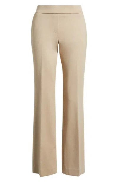 Anne Klein High Waist Pull-on Straight Leg Pants