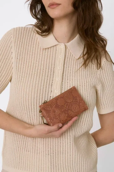 The Sak Encino Leather Card Wallet