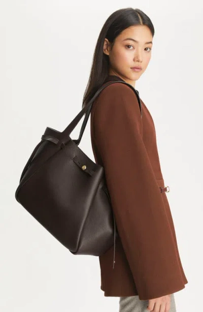 Tory Burch Romy Pebble Leather Tote