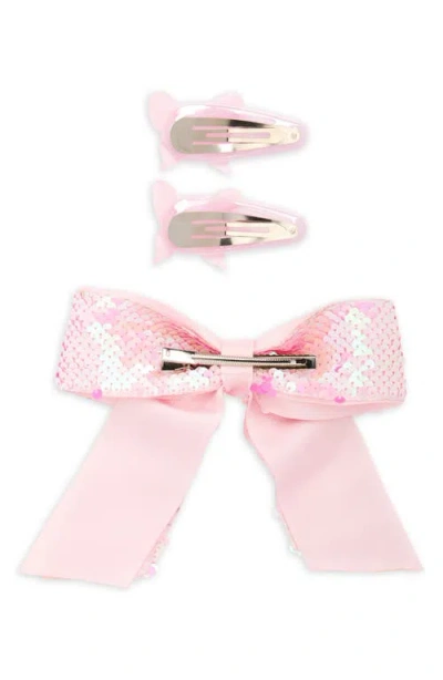 Cara Kids' Set Of 3 Assorted Sequin Hair Clips