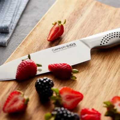 Cuisine::pro Id3 Japanese Steel 6" Chefs Knife In Silver