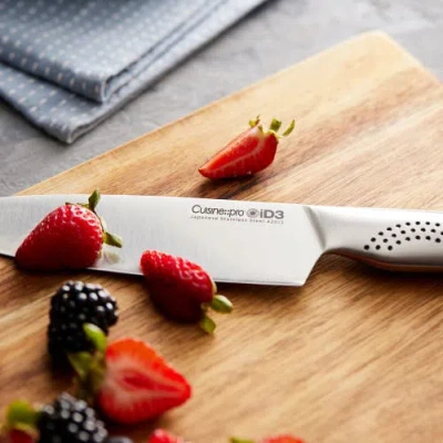 Cuisine::pro Id3 Japanese Steel 6" Chefs Knife In Silver