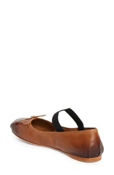 Miu Miu Ballerina Logo Band Flat