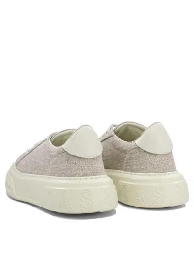 Casadei Platform Sneakers With Textured Upper