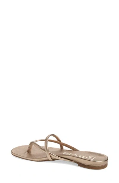 Pedro Garcia Belany Flip Flop In Neutral
