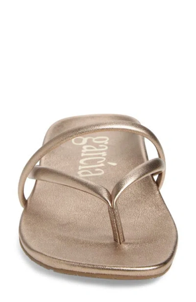 Pedro Garcia Belany Flip Flop In Neutral
