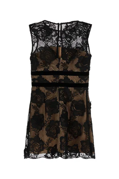 Self-portrait Dress In Black