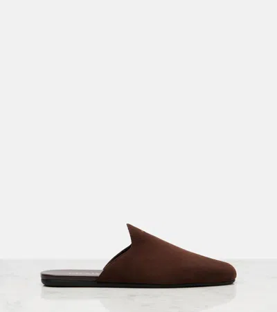 Prada Suede Mules