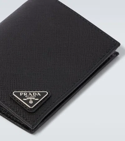 Prada Saffiano Leather Billfold Wallet