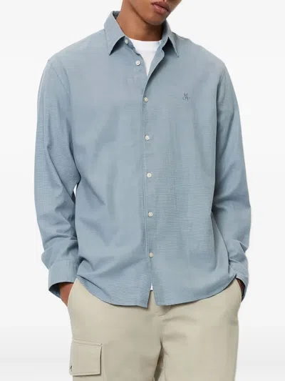 Marc O'polo Button-up Shirt In Blue