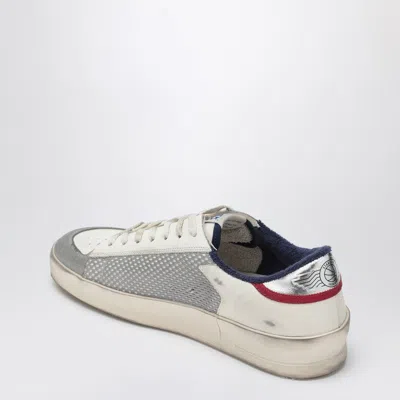 Golden Goose Men's Sneaker Stardan White/grey/red