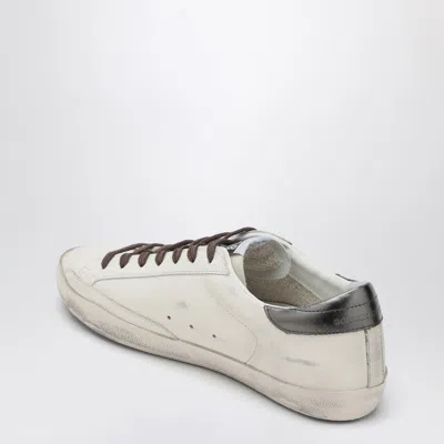 Golden Goose Men's Sneaker Super Star White/green/anthracite