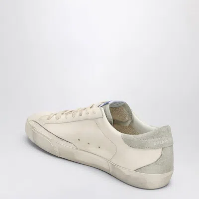 Golden Goose Men's White/grey Super-star Sneaker