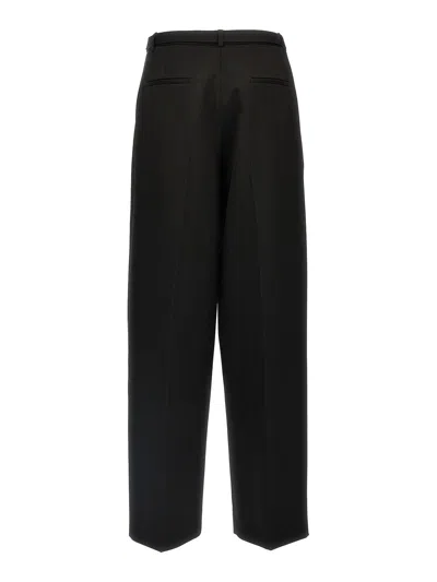 Jil Sander Wool Trousers With Back Pockets And Belt Loops