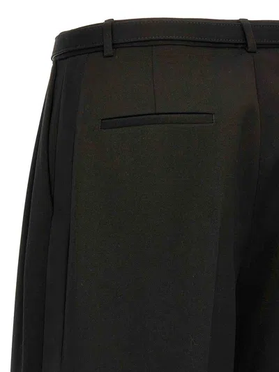 Jil Sander Wool Trousers With Back Pockets And Belt Loops