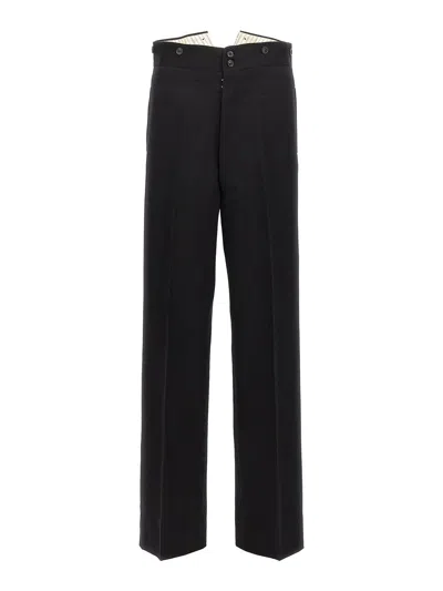 Maison Margiela Strap Wool Pants