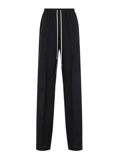 Rick Owens Relaxed-fit Drawstring Pants With Aesthetic