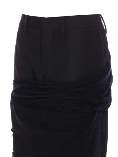 Jean Paul Gaultier Tailored Pants In Black