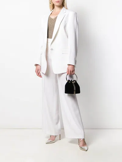 Jimmy Choo Bon Bon Velvet Bucket Bag