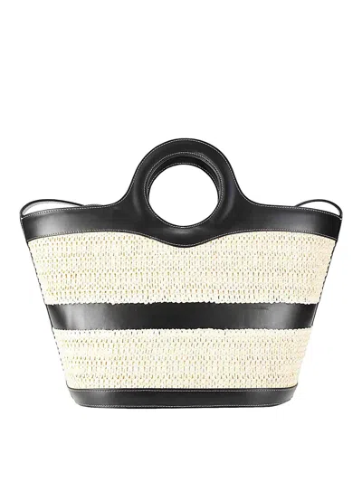 Hereu Tote Bag Woven Two Flat Handles
