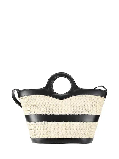 Hereu Tote Bag Woven Two Flat Handles