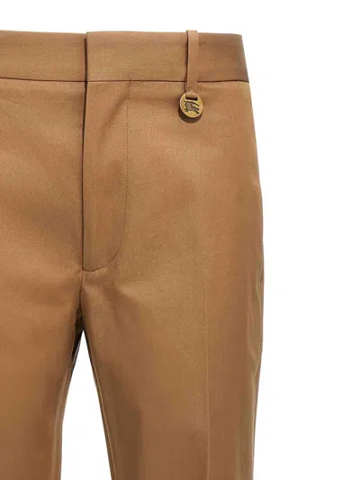 Burberry Straight Leg Trousers With Front Pleat