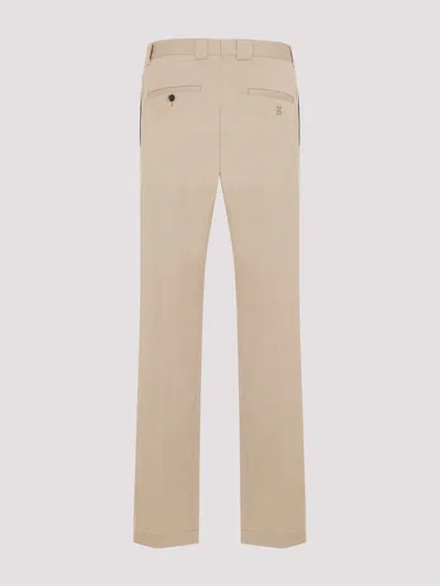 Givenchy 4g Straight Chino Pants In Neutral