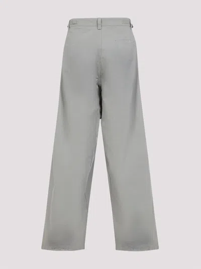 Balenciaga Men's Minimal Cargo Pants In White