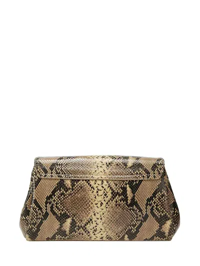 Dries Van Noten Snake-print Leather Satchel