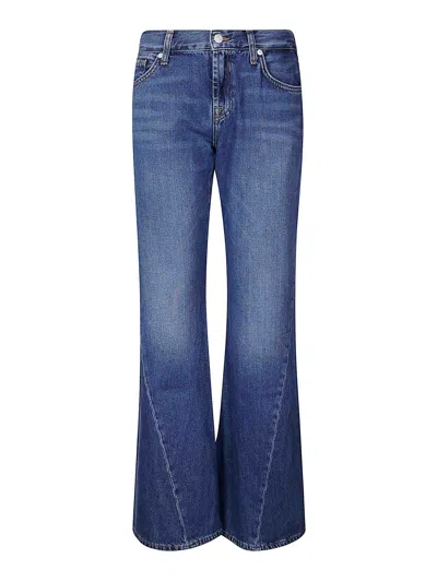 7 For All Mankind Spencer Flare Mesa With Twisted Seam