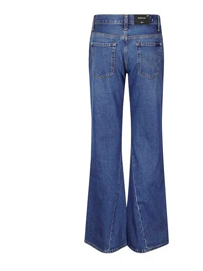 7 For All Mankind Spencer Flare Mesa With Twisted Seam